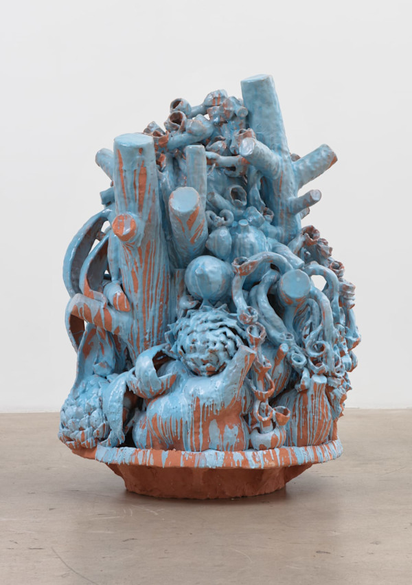An Offerning (blue) by David Hicks