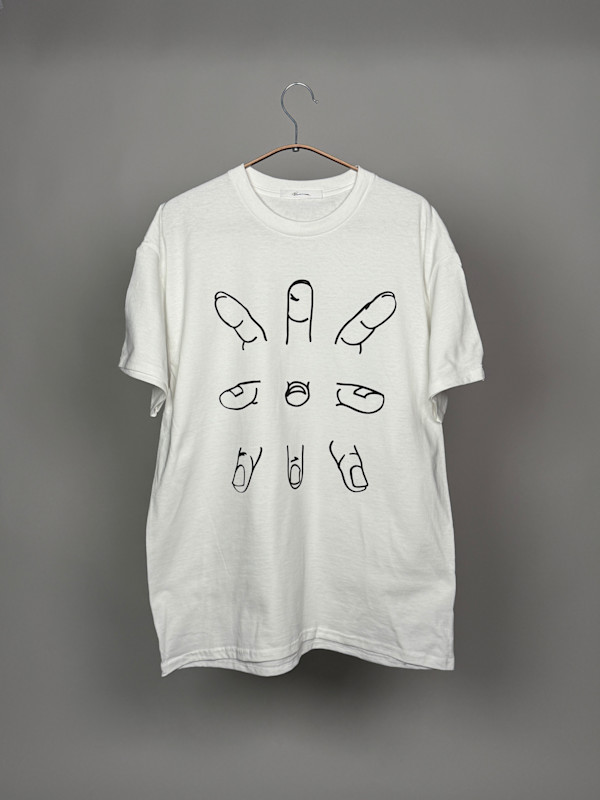 T Shirt Projection Screen Print (5 Available) by Joanne Steinhardt