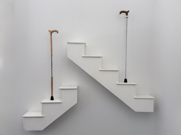I Can Walk With Your Help (Glass Cane) by Joanne Steinhardt, Image 5.