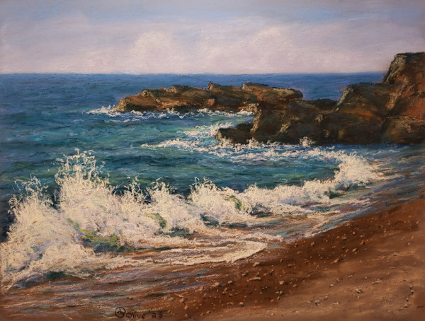 Crashing Waves by Olive Dodd
