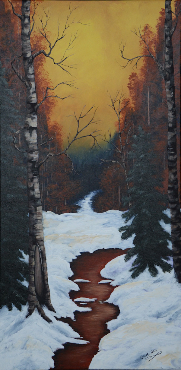Snowy Creek by Olive Dodd