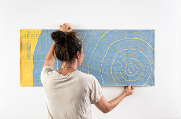 King Tide, (from the Chesapeake Bay Impact Crater Series) by Meg Roberts Arsenovic