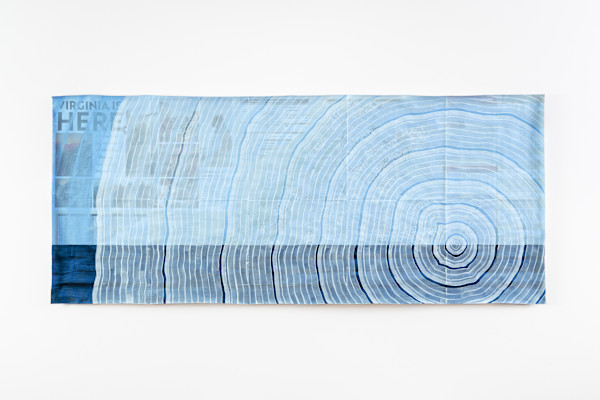 Strange Cloud, (from the Chesapeake Bay Impact Crater Series) by Meg Roberts Arsenovic