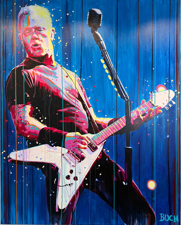 James Hetfield — Some Kind of Vulnerable by Artist Allan Buch