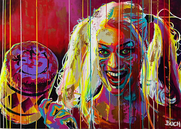 Harley Quinn (Donated to Charity) by Artist Allan Buch