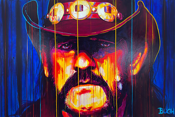 Lemmy Kilmister by Artist Allan Buch