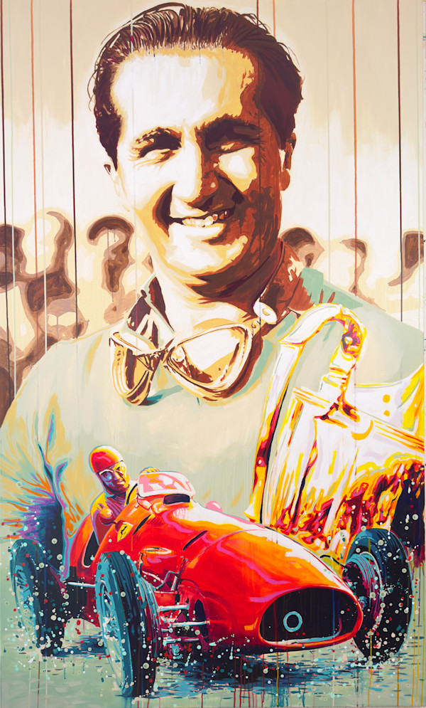 "Ascari – Ghost in Red" by Artist Allan Buch