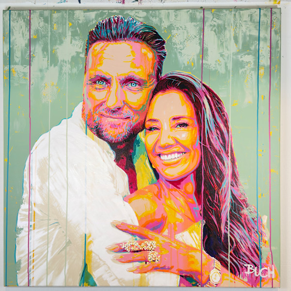 Iris & Jakob by Artist Allan Buch, Image 1.