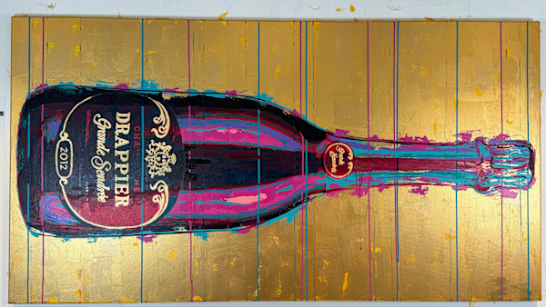 Drappier Champagne by Artist Allan Buch
