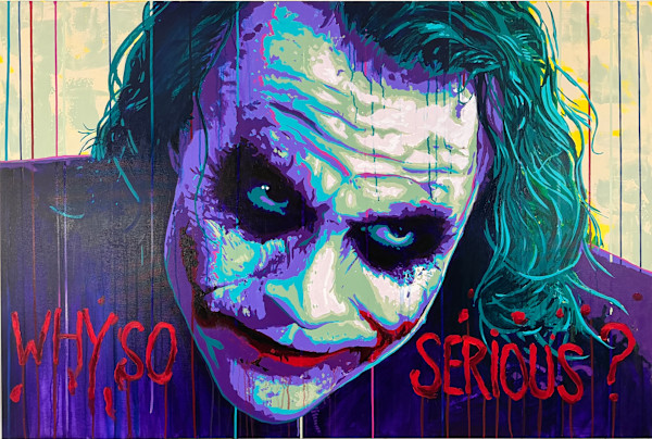 Joker by Artist Allan Buch