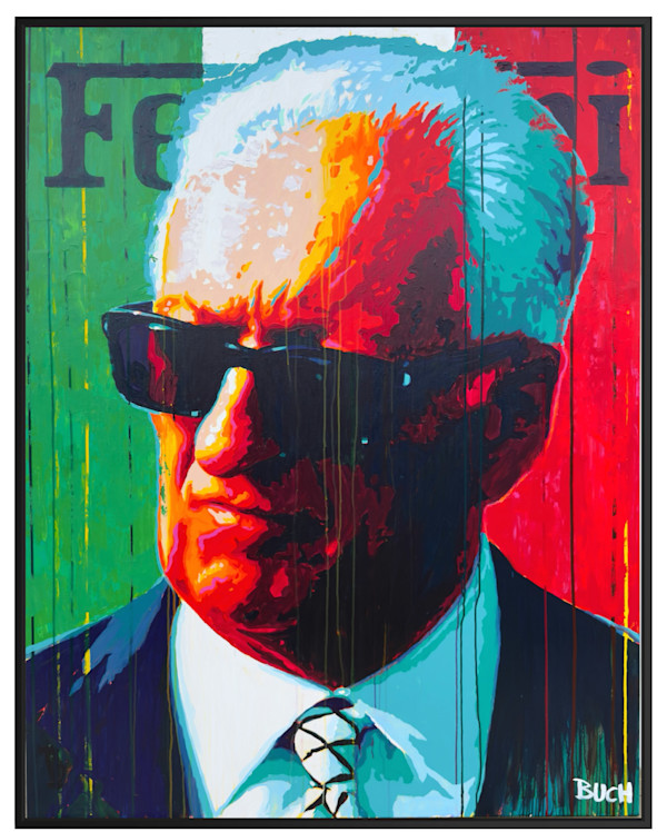Enzo - Passion and Legend (Framed) by Artist Allan Buch, Image 1.