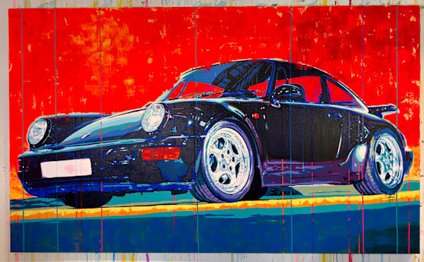 Porsche 964 by Artist Allan Buch, Image 2.