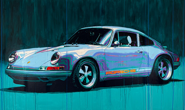 Porsche 911 Singer by Artist Allan Buch