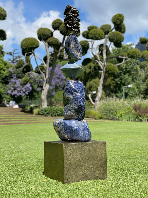 Sodalite & Banksia Totem by Sarah Heinamann Studio, Image 1.