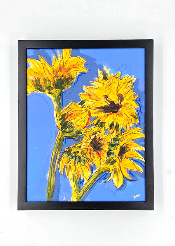 Sunflowers 1 by Jenny Read Stout, Image 2.