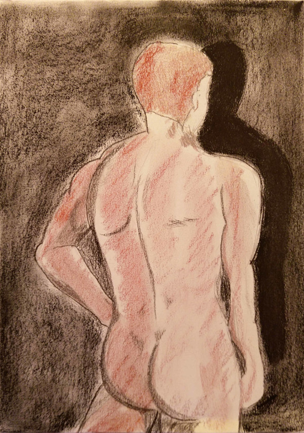 Male Nude 1 by Paul Riedel