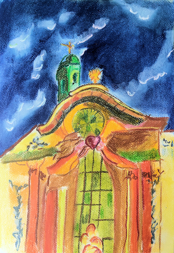 Asam Church by Paul Riedel