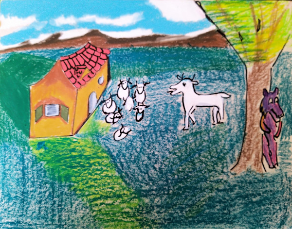 The seven little goats by Paul Riedel