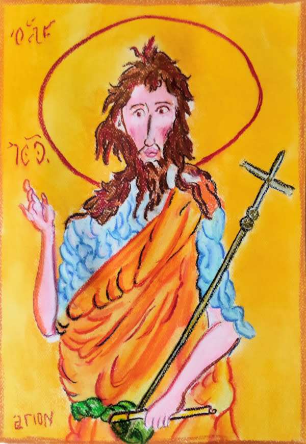 Icon from Salvator Church in Munich by Paul Riedel
