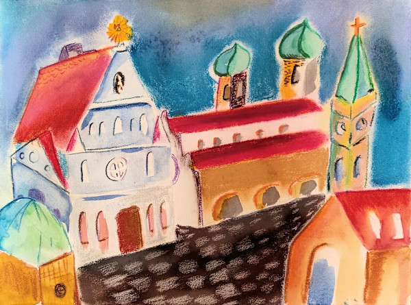 Churches in Munich by Paul Riedel