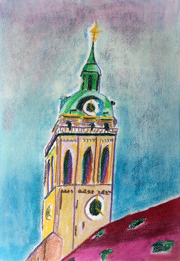 Peter's Church Munich by Paul Riedel