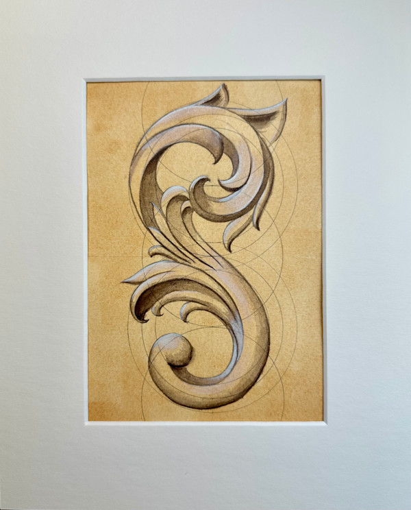 A Study of Acanthus II by Elizabeth Bronwen Reimer, Image 1.