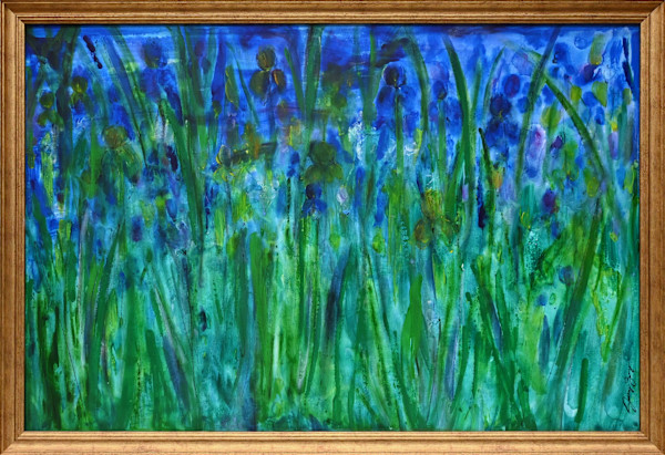Irises in the Breeze by Joey Grego
