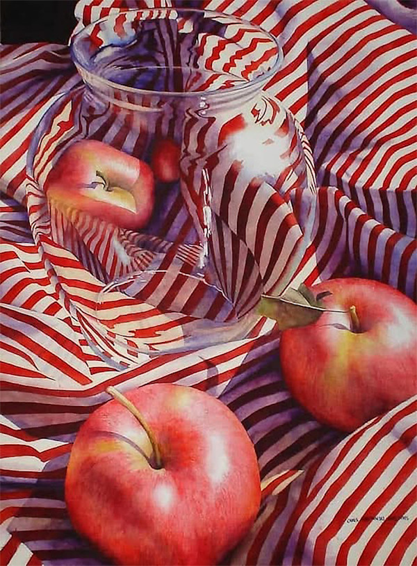 Apples, Stripes and Star by Christine Krupinski, Image 1.