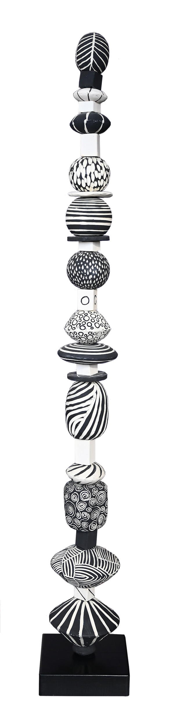 Black/With Totem by Marlene Leonard, Image 1.