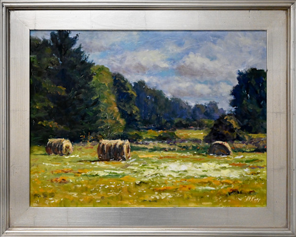Haystacks by Michael Camp