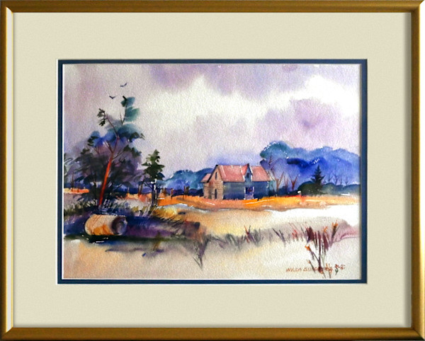 Farmhouse in Canada by Wilda Sundberg, Image 1.