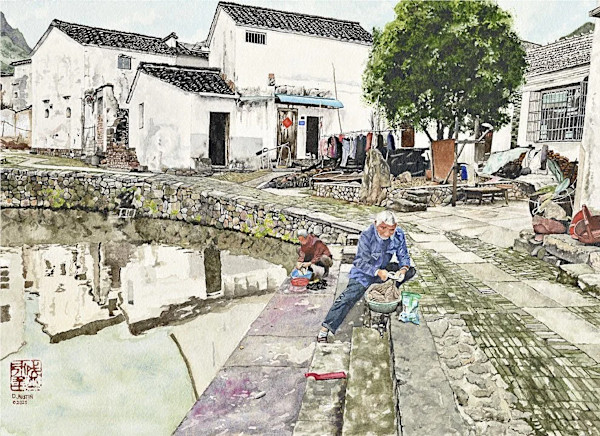 Xidi Village by Daniel Austin, Image 1.