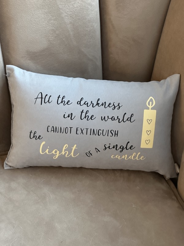All The Darkness In The World Tiny Pillow  - STAS20240026 - C16 by Susi Schuele