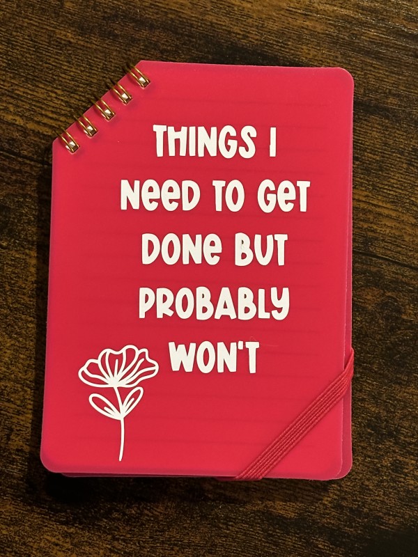 Things I Need to Get Done 6" Notebook - STAS20240034-1 - C16 by Susi Schuele