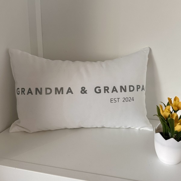 Grandma & Grandpa Est 2024 Tiny Pillow - STAS20240077 - C16 by Susi Schuele