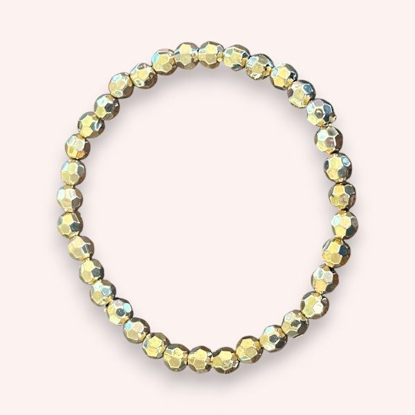 Gold Bead Stacking Bracelets (2)  - DBSJ2025007 #52 by Susi Schuele