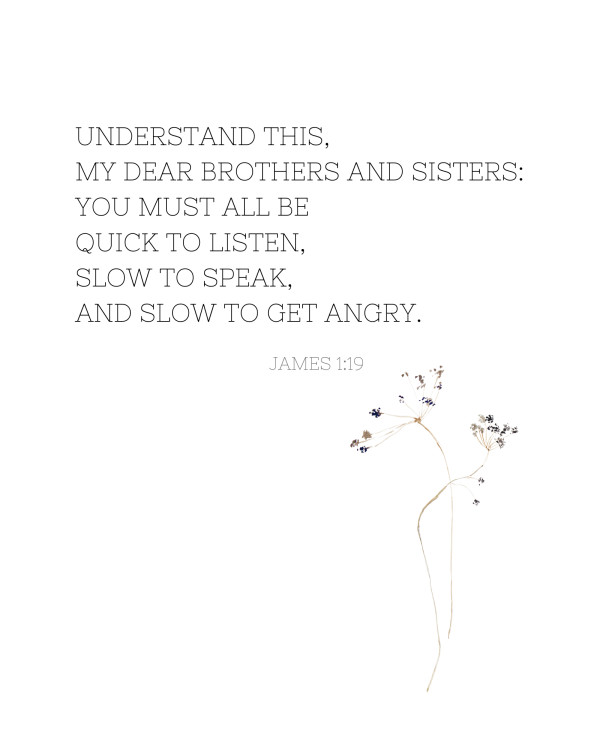 Understand This - James 1:19 - 8 x 10 Print - STAD20240012 - C16 by Susi Schuele