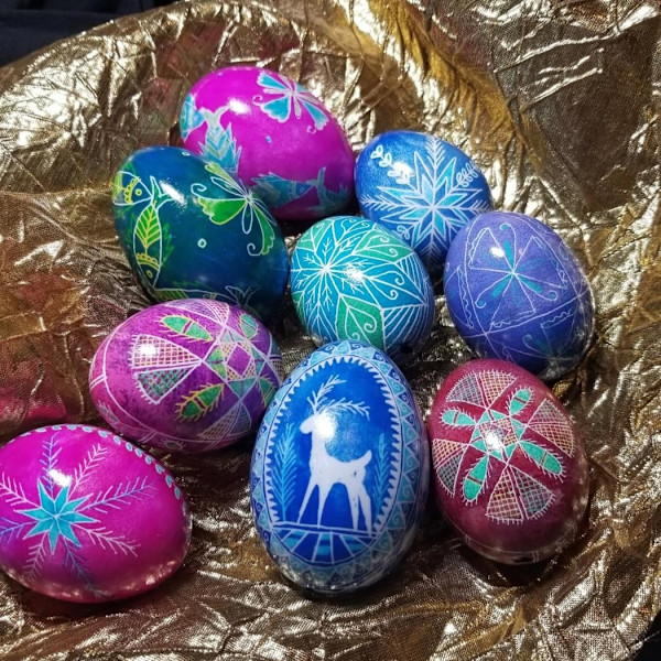 Ukrainian Eggs......Proud of my heritage by Tami Hritzay