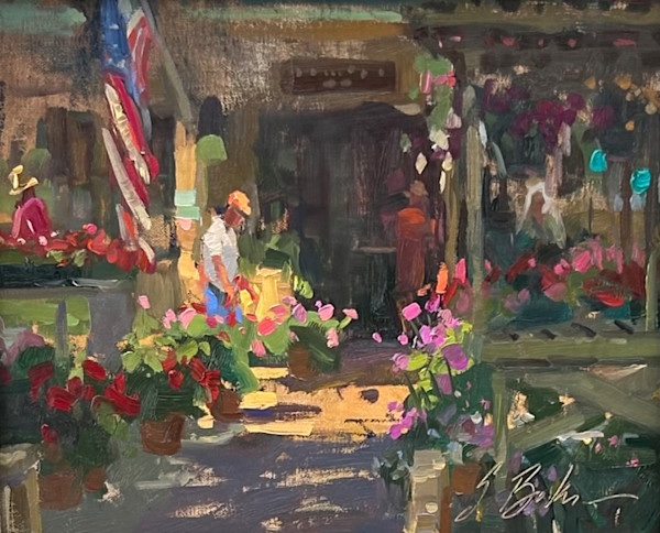 Picking Flowers by Suzie Baker