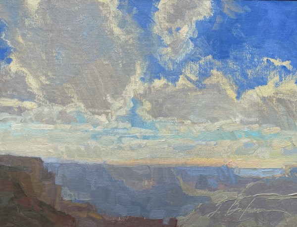 Winds Escorting the Clouds, Yaki Point by Suzie Baker