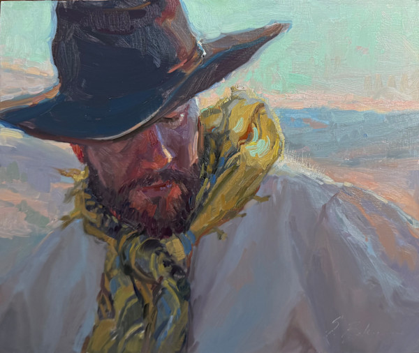 Solitary Cowboy by Suzie Baker