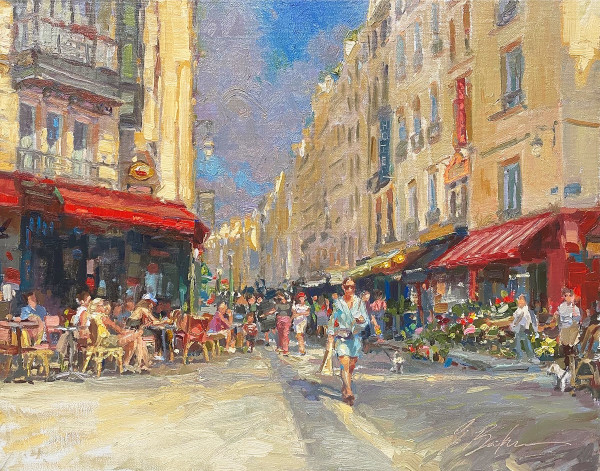 Paris Shops and Cafes by Suzie Baker