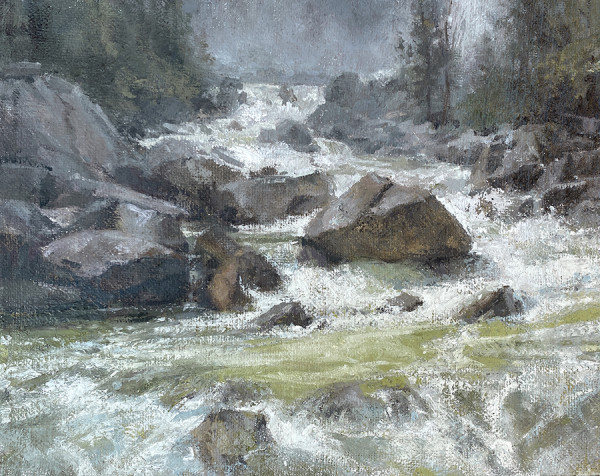 Base of Lower Falls, Yosemite