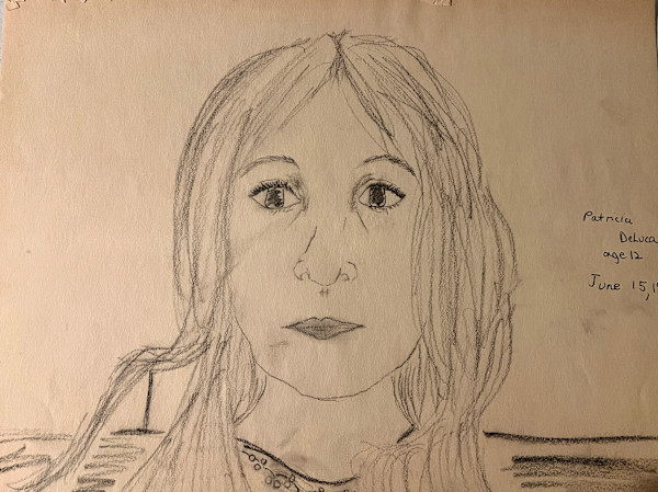 Self-portrait (12 Years Old) by Pat DeLuca