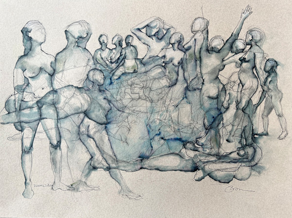 Water Lilies by Pat DeLuca