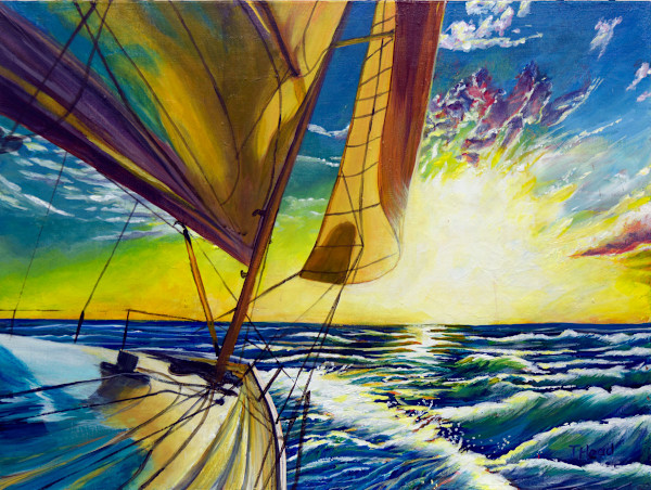 Skimming on the Edge of the World by Terry Head, Image 1.