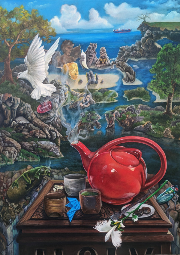In-Sana Tea: Dove dream blend by David Heatwole