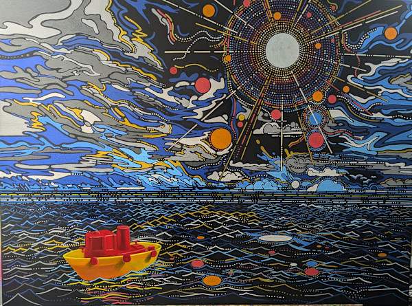 sailing with toys #2 by David Heatwole