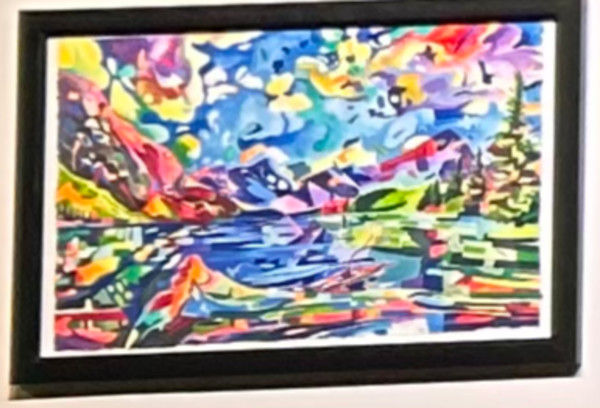 Lake of shifting planes - Study 2 by David Heatwole, Image 1.