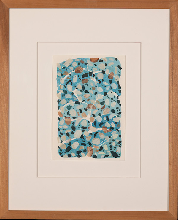 Blue Terrazo by Layne Jackson, Image 1.